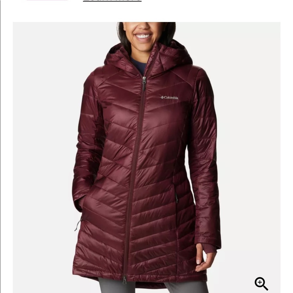 NWT Women's Joy Peak Omni-Heat Infinity Mid Insulated Hooded Jacket Size XS